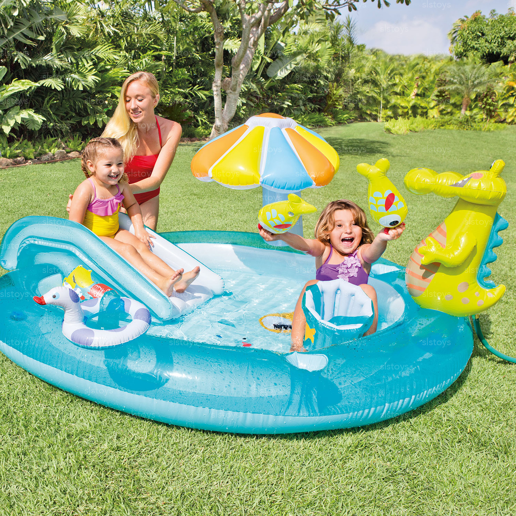 Intex Gator Play Center Kids Pool IT 57129NP